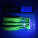 Keitech Easy Shiner 3.5" Watermelon PP. / Yellow - #447 - UV