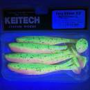 Keitech Easy Shiner 3.5" Motoroil / Pink - CT#16 - UV