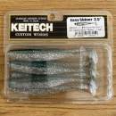 Keitech Easy Shiner 3.5" Hasu (Silver Shiner) - #431