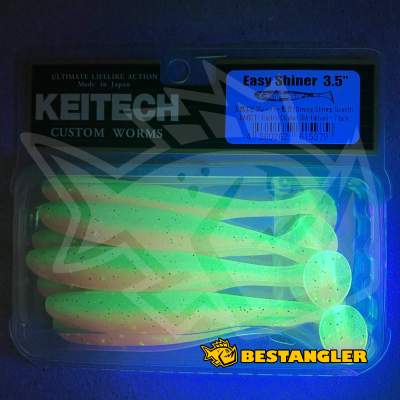 Keitech Easy Shiner 3.5" Electric Chicken - BA#01 - UV
