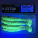 Keitech Easy Shiner 3.5" Watermelon Red / Glow - CT#24 - UV