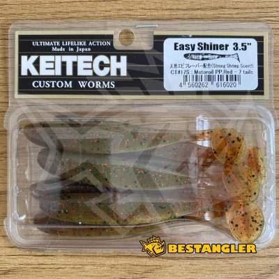 Keitech Easy Shiner 3.5" Motoroil PP. Red - CT#17