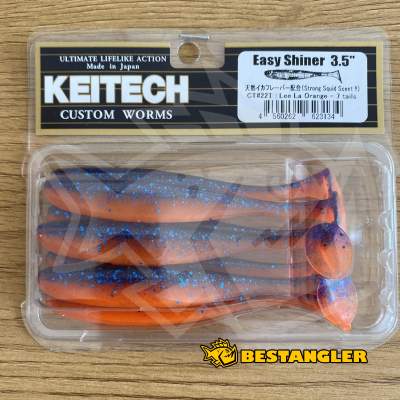 Keitech Easy Shiner 3.5" Lee La Orange - CT#22