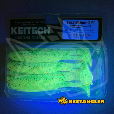 Keitech Easy Shiner 3.5" Fire Perch - CT#23 - UV