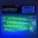 Keitech Easy Shiner 3.5" Chartreuse Ice Shad - CT#28 - UV