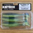 Keitech Easy Shiner 3.5" Lime / Blue - CT#26