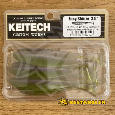 Keitech Easy Shiner 3.5" Vio Greenie - BA#07