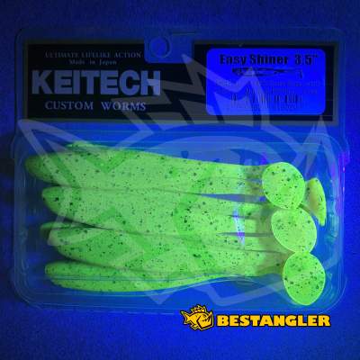 Keitech Easy Shiner 3.5" Motoroil PP. Red - CT#17 - UV