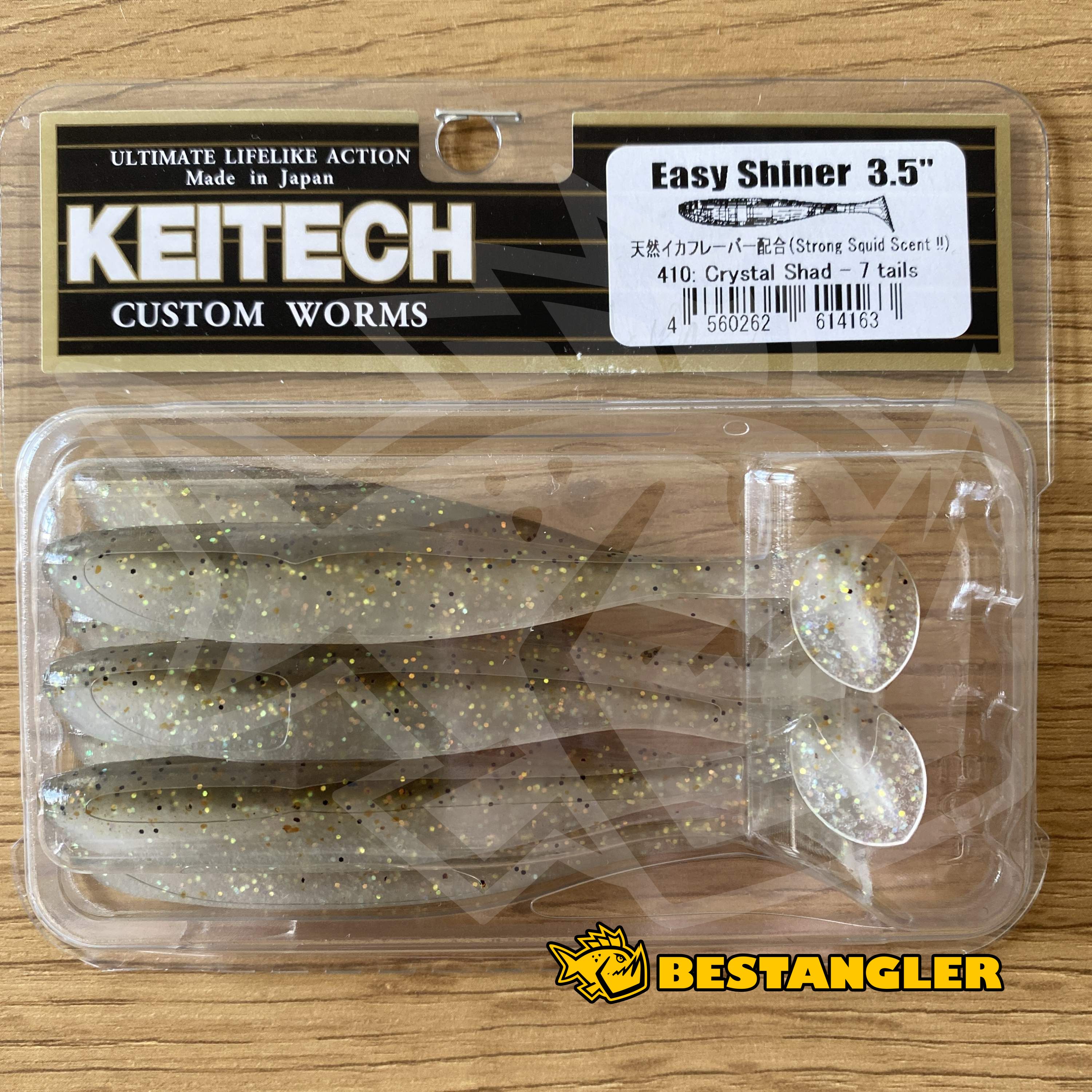 Keitech Easy Shiner 3.5 Crystal Shad