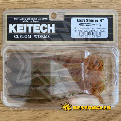 Keitech Easy Shiner 4" Motoroil PP. Red - CT#17