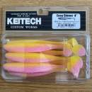 Keitech Easy Shiner 4" Yellow / Pink - LT#31
