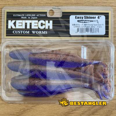 Keitech Easy Shiner 4" Purple Jerry - LT#43