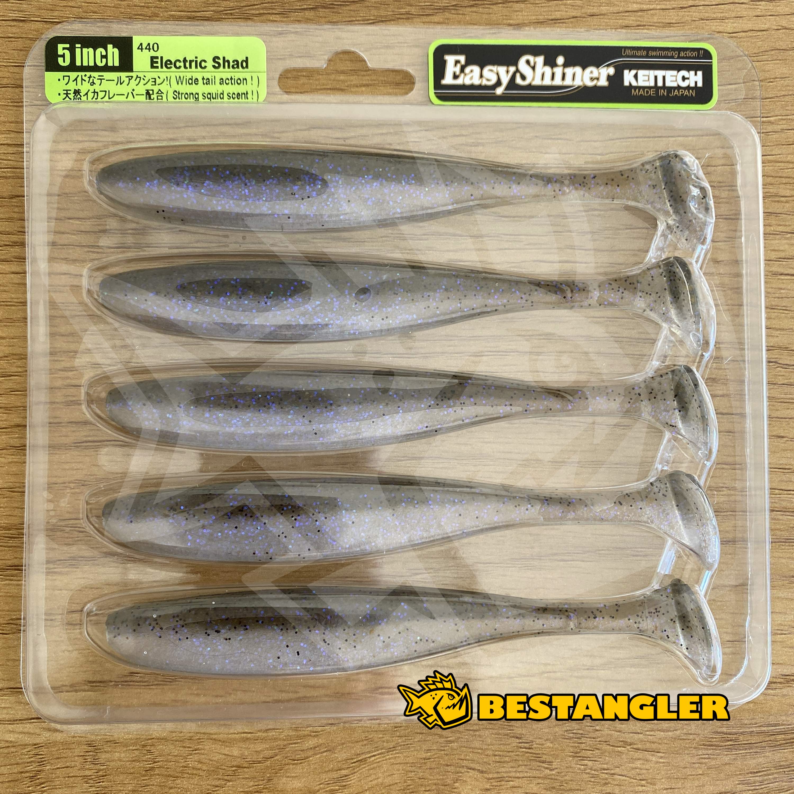 Keitech Easy Shiner 5 Electric Shad