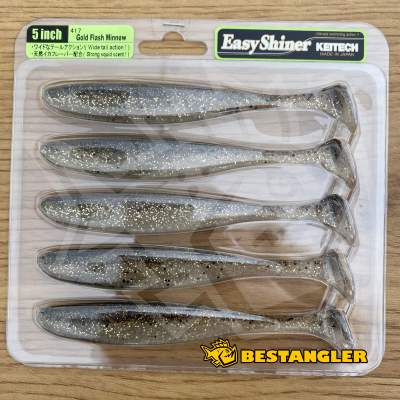 Keitech Easy Shiner 5" Gold Flash Minnow - #417