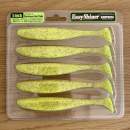 Keitech Easy Shiner 5" Chartreuse Red Flake - PAL#01