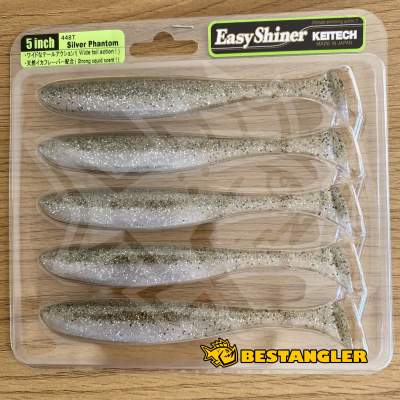 Keitech Easy Shiner 5" Silver Phantom - #448