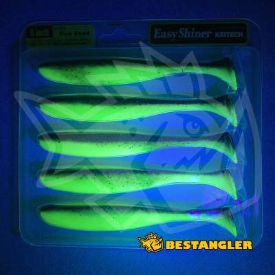 Keitech Easy Shiner 5" Fire Shad - CT#20 - UV