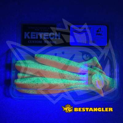 Keitech Easy Shiner 4.5" Fire Tiger - #449 - UV