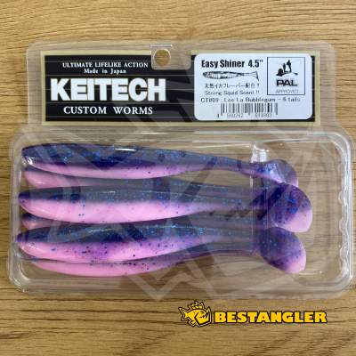 Keitech Easy Shiner 4.5" Lee La Bubblegum - CT#09