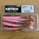 Keitech Easy Shiner 4.5" Motoroil / Pink - CT#16