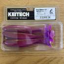 Keitech Easy Shiner 4.5" Chameleon / Black & Blue FLK - CT#21