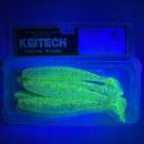 Keitech Easy Shiner 4.5" Chartreuse Ice Shad - CT#28 - UV
