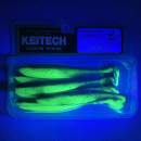 Keitech Easy Shiner 4.5" Fire Shad - CT#20 - UV