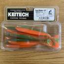 Keitech Easy Shiner 4.5" UV Lime / Orange - CT#27