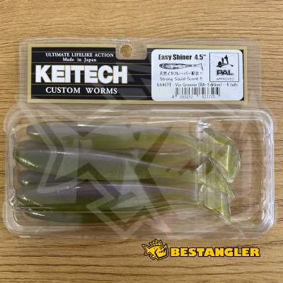 Keitech Easy Shiner 4.5" Vio Greenie - BA#07