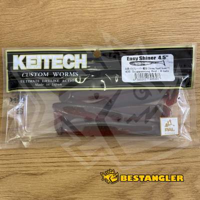 Keitech Easy Shiner 4.5" Scuppernong / Red - #435