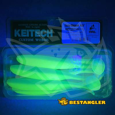 Keitech Easy Shiner 4.5" Electric Chart - LT#41 - UV