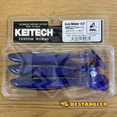 Keitech Easy Shiner 4.5" Midnight Blue - #308