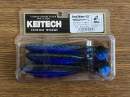 Keitech Easy Shiner 4.5" Black Blue - #413