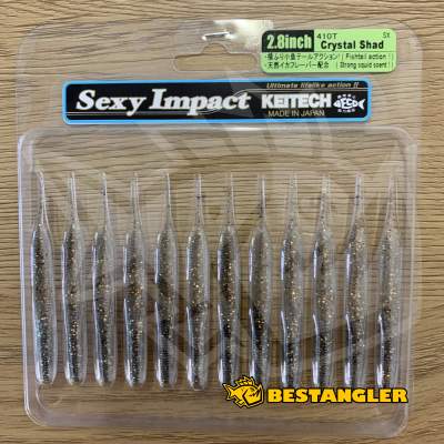 Keitech Sexy Impact 2.8" Crystal Shad - #410