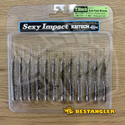 Keitech Sexy Impact 2.8" Gold Flash Minnow - #417