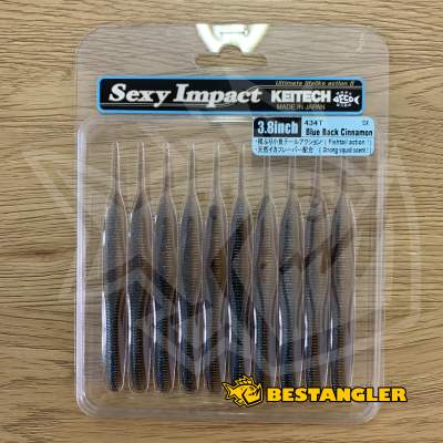 Keitech Sexy Impact 3.8" Blue Back Cinnamon - #434