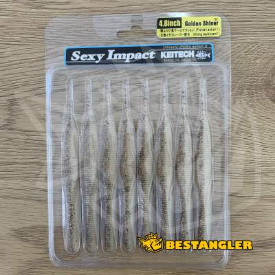 Keitech Sexy Impact 4.8" Golden Shiner - #444