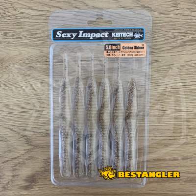 Keitech Sexy Impact 5.8" Golden Shiner - #444