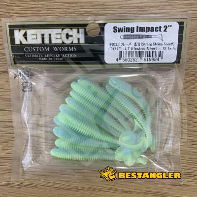 Keitech Swing Impact 2" Electric Chart - LT#41