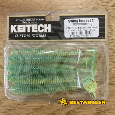 Keitech Swing Impact 4" Hot Tiger - LT#35