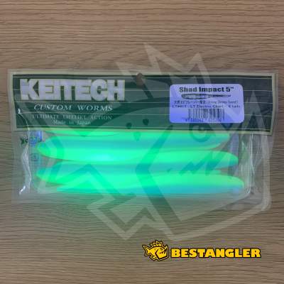 Keitech Shad Impact 5" Electric Chart - LT#41 - UV