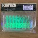 Keitech Crazy Flapper 2.8" Purple Chartreuse - BA#03 - UV