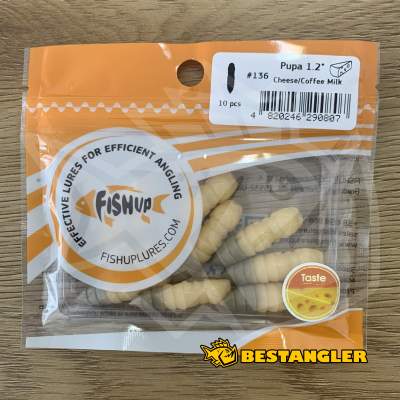 FishUp Pupa 1.2" #136 Cheese / Coffee Milk