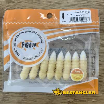 FishUp Pupa 1.5" #134 Cheese / White