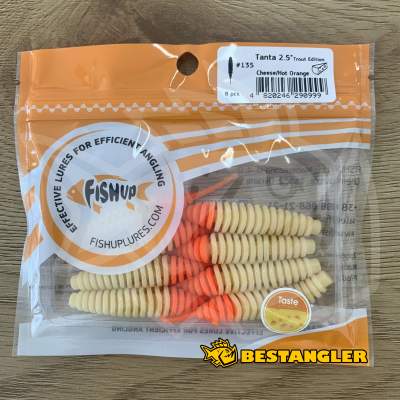 FishUp Tanta 2.5" #135 Cheese / Hot Orange