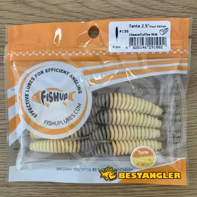 FishUp Tanta 2.5" #136 Cheese / Coffee Milk