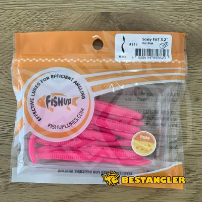 FishUp Scaly FAT 3.2" #112 Hot Pink