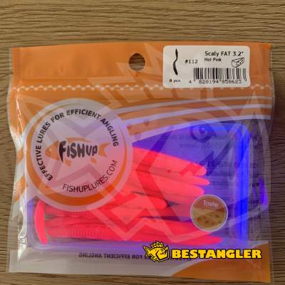 FishUp Scaly FAT 3.2" #112 Hot Pink - UV